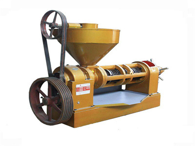 Machine de traitement d’huile de presse à froid de pépins de raisin à vis durable