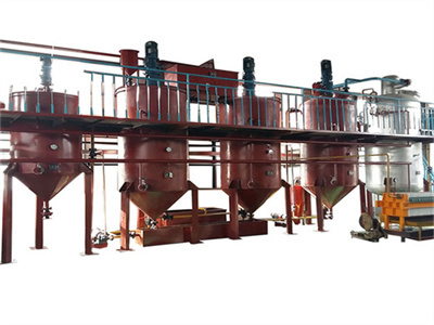 Machine de traitement d’huile de sésame de production chaude de 100 à 200 tpd