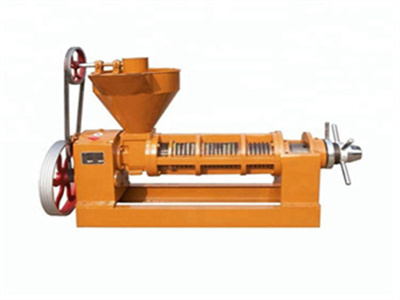 machines de presse à huile de traitement de l'huile de tournesol en tamatave